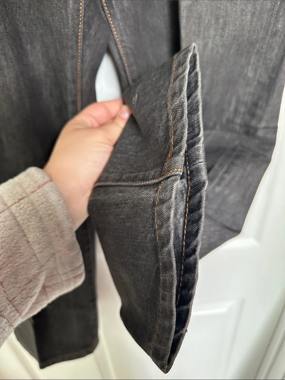 Levi's Men's Dark Gray Straight Jeans